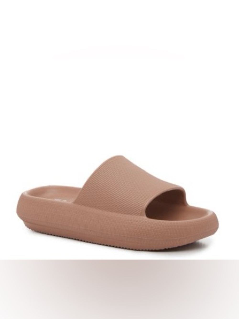MIX No. 6 Syma Cloud Slide Sandals Cafe‎ Brown Size 7 NWT